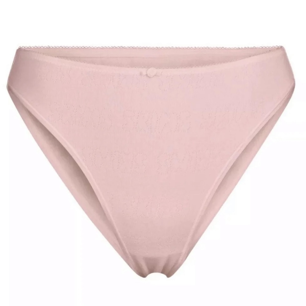SKIMS Pointelle Briefs Quartz